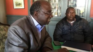 Zimbabwe National Liberation War Veterans Association spokesperson and publicity secretary, Douglas Mahiya. / Photo Credit: VOA Zimbabwe