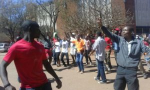 Protesters at Mega Demo 26 August 2016. / Photo Credit: NewsDay Zimbabwe