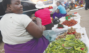 Vendors / Photo Credit: Shepherd Tozvireva, NewsDay
