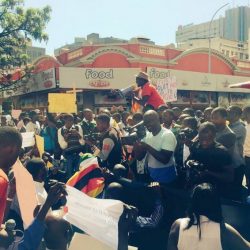 #NoToBondNotes demonstration in Harare, Zimbabwe 3 August 2016 / Photo Credit: Tehn Diamond